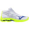 Mizuno Wave Lightning Pro Mid White/Lightning Yellow/Dazzling Blue