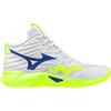 Mizuno Wave Momentum Pro Mid White/Lightning Yellow/Dazzlin
