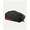 Wilson Porta Racchette Clash V3 15 Pack Black/Infrared