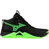 Mizuno Wave Momentum Elite Mid Black/Glowing Apple/Mandarin
