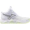 Mizuno Wave Momentum Elite Mid White/Balsam Green/Ambrosia da Donna