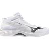 Mizuno Lightning Select Mid White/Black/Ultimate Gray