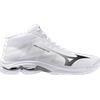 Mizuno Wave Lightning Pro Mid White/Black/Ultimate Gray