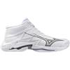 Mizuno Wave Lightning Elite Mid White/Ultimate Gray/Black