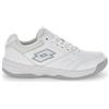 Lotto Court Logo AMF XX All White/Silver Metal da Donna