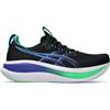 Asics Gel Nimbus 28 Black/Cobalt Burst da Uomo