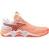 Mizuno Wave Momentum Elite Flamingo Coral/Lava Orange/White
