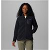 Columbia Giacca in Sherpa West Bend II Full Zip Black da Donna