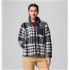 Columbia Giacca stampata in Sherpa West Bend ll Black Herringplaid da Donna