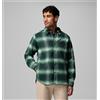 Columbia Camicia Windward II Rain Forest Bluerred Ombre da Uomo