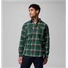 Columbia Camicia in flanella Flare Gun Rain Forest Trails Edge Plaid da Uomo
