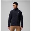 Columbia Giacca in Pile bouclé Jasper Ridge Black da Uomo