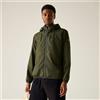 Regatta Giacca Shorebay Waterproof Shell Dark Khaki/Black da Uomo