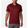 Columbia Polo Hike Red Jasper da Uomo