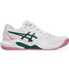 Asics Gel Dedicate 9 Padel White/Jewel Green da Donna