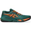 Asics Gel-Resolution X Padel Jewel Green/Energy Orange da Uomo