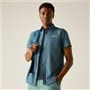 Regatta Camicia Travel Light China Blue da Uomo