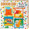 tot-25-stukjes - Dikkie Dik Puzzle, 4-in-1 (1 Toys) (CD)