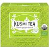 Kusmi Tea - Tè verde zenzero-limone biologico - Confezione da 20 bustine di tè - 40g