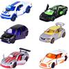 Majorette - Modellino di auto in edizione limitata 10-6 volte assortiti (Renault, Porsche, Ford, Nissan, Lamborghini), 1 auto in metallo con ruota libera, 7,5 cm, per bambini dai 3 anni in su