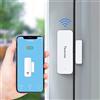 Panamalar Sensore per porte e finestre WiFi,rilevamento Intelligente dello stato della porta, invia avviso al telefono,funziona con Alexa Google Home, accessorio per dispositivo smart home con scena