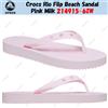 Crocs Rio Flip Beach Sandalo Rosa Latte 214915-6ZW Taglia Unisex