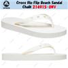 Crocs Rio Sandalo da spiaggia infradito gesso 214915-0WV taglia unisex
