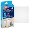 tesa Insect Stop Zanzariere Attacca & Stacca STANDARD per Finestre, Zanzariera Adesiva, Rete per Zanzariera Regolabile a Piacere, Bianco, 110 cm x 130 cm