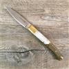 PATTADA COLTELLO 24 CM SARDO SARDEGNA Pattadesa Pattada MANICO CORNO BUE lama 11 cm