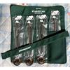 Starbucks Taiwan Starbucks Coffee Snoopy Cucchiaio Acciaio Inox Set 4 Nuovo