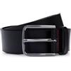 HUGO Men's Gerik_Sz35 - Cintura da uomo, colore: Nero, Nero1, 95 cm