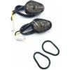 YSSLYEU Frecce Universali Compatibile Con Yamaha Per YZFR1 2002-2008 Per R6 2003-2008 R6S 2006-2008 Indicatore Direzione Motocicletta Lampada Indicatore Di Direzione Accessori Montaggio A Filo