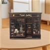 Kit fai da te per mini-café a tema gatti, decorazione da tavolo originale
