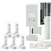 Generic Dispenser Automatico di scalda Asciugamani Caldi 55 ℃ con 100 Asciugamani compressi, Riscaldamento in 5 Secondi, Macchina Portatile per scaldasalviette per Il Viso per Spa Domestica, Salone, Donne