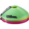 Wilson Cono da allenamento Wilson 6 unità verde verde taglia unica