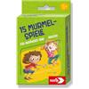 Noris 606092105-15 Giochi di marmi per bambini dai 5 anni in su, set di 21 marmi colorate, istruzioni per il gioco e sacchetti di stoffa in scatola di latta giocattolo all'aperto per principianti e