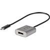 StarTech.com Adattatore USB C a DisplayPort 8K/4K 60Hz - Adattatore Dongle USB-C /Thunderbolt 3 a DisplayPort 1.4 - Convertitore video USB Type-C a DP Monitor - Cavo integrato 30 cm (CDP2DPEC)