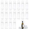 Demlaka 18 refrigeratori per bottiglie di ghiaccio: 10 x 25 x 10 cm, in PVC, trasparente, con manico per birra fredda, vino, bevande, feste, attività all'aperto, campeggio