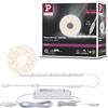 Paulmann 78957 Strip LED SimpLED alimentazione con dimmer su cavo da 5m 1100lm/m incl. 1 fascia luminosa dimmerabile da 50 Watt IP44 bianco 3000 K
