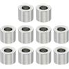 PATIKIL M3 Distanziali in Acciaio Inossidabile, 10pz Distanziatore Metallico Acciaio Inossidabile 3,1mm ID x 6mm OD X5mm L Vite Rotondo per 1/8 M3 Bulloni a Vite