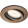 Philips Lighting Donegal Faretto da Incasso, Attacco GU10, Rotonda, Rame