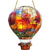 Generic Acchiappasole a palloncino, decorazione per finestre in acrilico con mongolfiera, pezzo d'arte da appendere, ornamento colorato per finestre, decorazione per interni ed esterni, per casa o