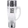 Mengshen Tazza con Miscelatore/Self Stirring Mug Multipurpose Mixer Auto Stir Portable Coffee Cup Tea Electric Transparent, A034