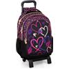 Clondo Julian Ross Zaino Trolley Staccabile Per La Scuola Elementare, Bambino e Bambina, Schienale e Spallacci Rinforzati, 33x15x43h (Lovely Vibes)