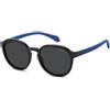 Polaroid Kids Occhiali da Sole Polaroid PLD 8078/S 807 Bambino - Nero Blu Polarizzati