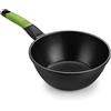 BRA Prior | Wok 24 cm, Alluminio fuso, antiaderente