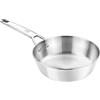 BRA Signature | Padella fonda 28 cm, Acciaio inossidabile 18/10, Senza antiaderente, Triplo fondo diffusore, Adatto a tutti i tipi di piani cottura e induzione