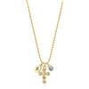 Brosway Collana Donna, Collana Lunga in Acciaio e Cristalli con Simbolo Croce | Collezione Chakra - BHKN061