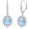 YFN Orecchini Pendenti da Donna Argento Sterling Orecchini Pietra Natale Goccia Orecchini Gioielli Regalo per Donne Ragazze