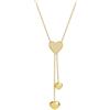 Nomination - Collana Donna Emosfere, Elegante con Pendente, Gioiello Donna Romantico, Idea Regalo (Cuore giallo)